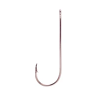 Eagle Claw Q214AH-6 Aberdeen Hook, Bronze, Size 6, 10Pk, Aberdeen Hook, Bronze