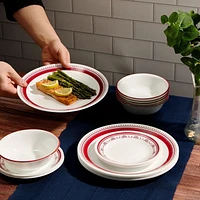 Corelle® Vitrelle® Classic Sadie 10.3" Dinner Plate, Corelle Sadie Dinner