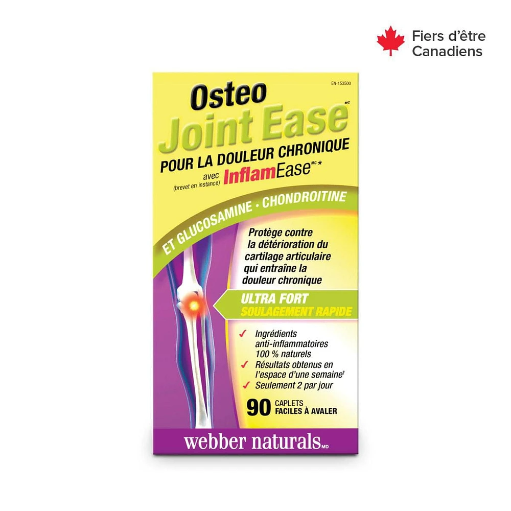 Webber Naturals® Osteo Joint Ease™ with InflamEase™ and Glucosamine Chondroitin