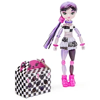 Twisty Girlz, Series 2, Chexie Transforming Doll to Collectible Bracelet with Mystery Twisty Petz