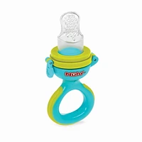 Nûby™ Twist n' Feed™ First Soft Foods Feeder - Green/Aqua, Comes with hygienic cover