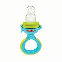 Nûby™ Twist n' Feed™ First Soft Foods Feeder - Green/Aqua, Comes with hygienic cover