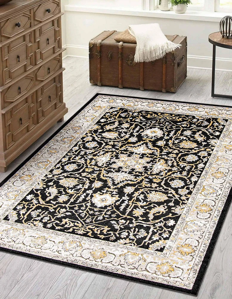 ECARPET Washable Oriental Area Rug & Runner for Kitchen, Bedside, Living Room, Bedroom