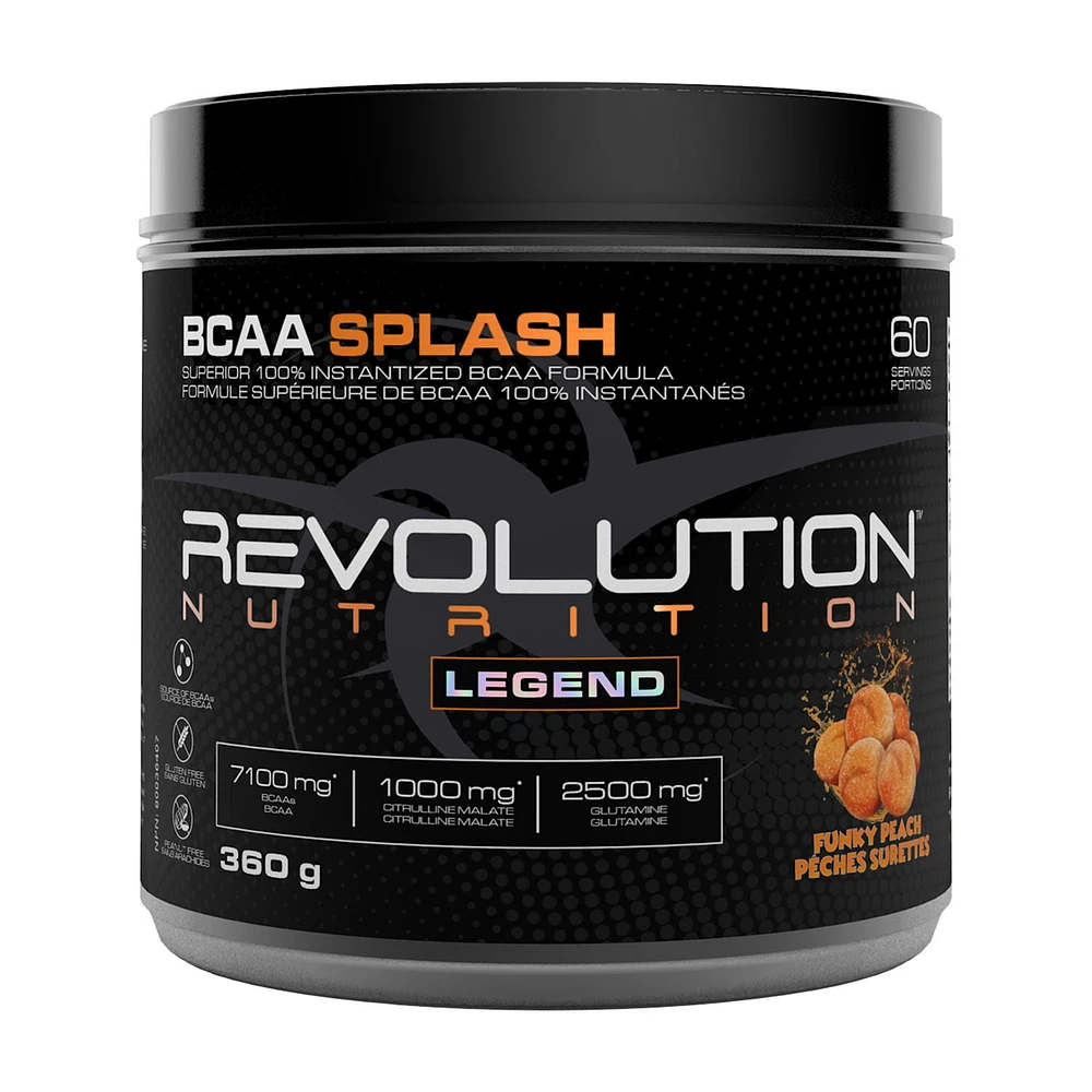 Revolution Nutrition BCAA Splash Funky Peach Intra-workout