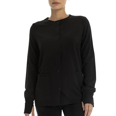 Scrubstar Women's Warm-Up Scrub Jacket WC301, Sizes XS-3XL