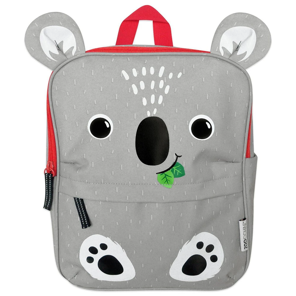 ZOOCCHINI - Toddler, Kids Everyday Square Backpack - Daycare, Nursery, Kindergarten, School Bag - Kai the Koala