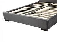 Santa Monica King Platform Bed, Grey