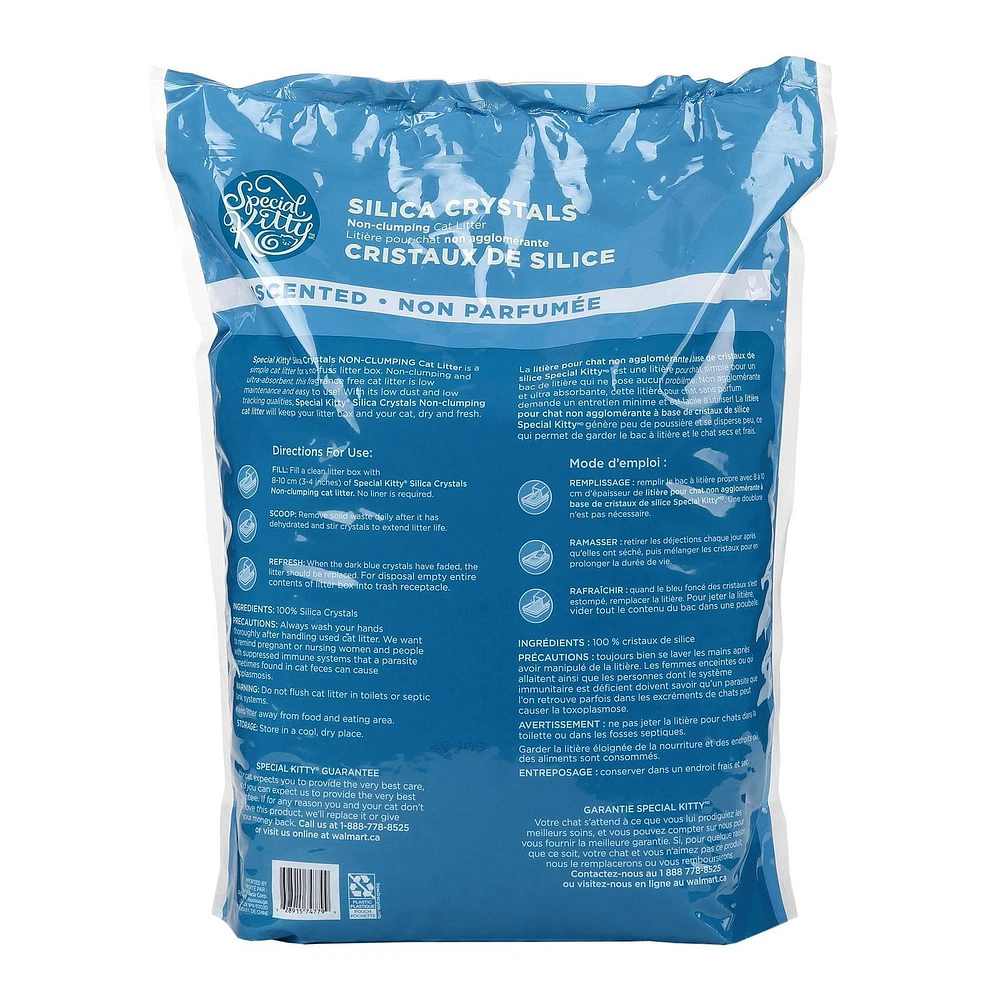 Special Kitty Crystal Unscented Cat litter 5.44KG, 5.44 Kg