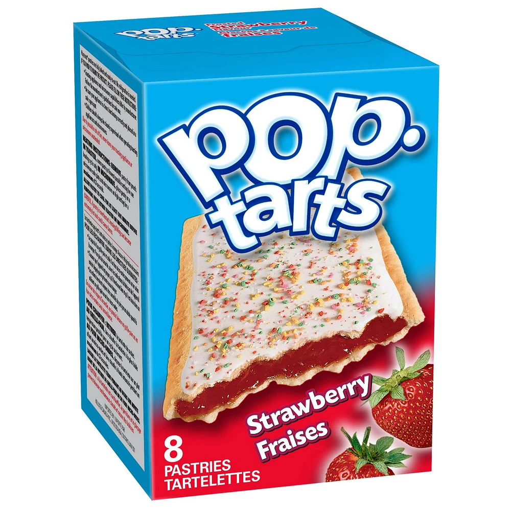 Kellogg's Tartelettes Pop-Tarts Glacées aux fraises