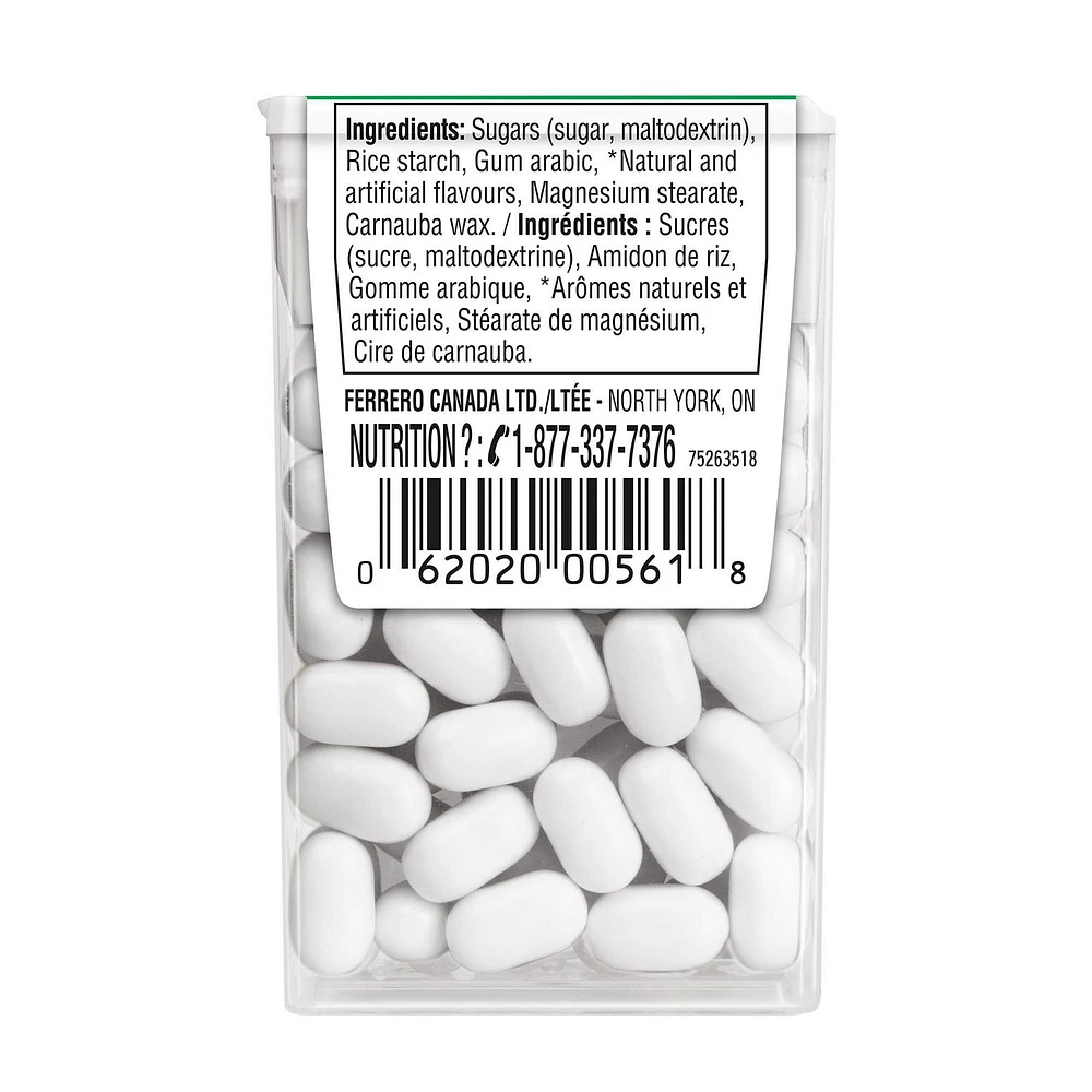 TIC TAC® Mints,  Fresh Mint, Mint Candy, 60 pills, 29g