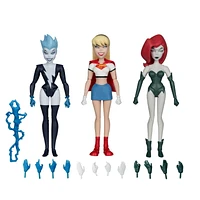 McFarlane Toys - The New Batman Adventures Poison Ivy Live Wire Supergirl (Girls' Night Out)