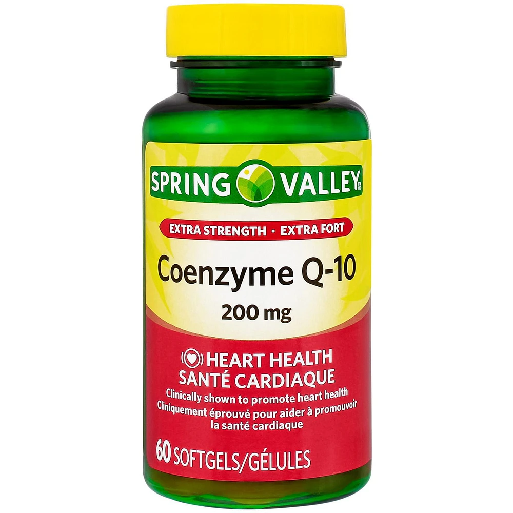 Spring Valley Coenzyme Q-10, 200 mg, 60 Softgels