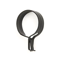 Mainstays Café Clip Rings, Black - Pack of 14