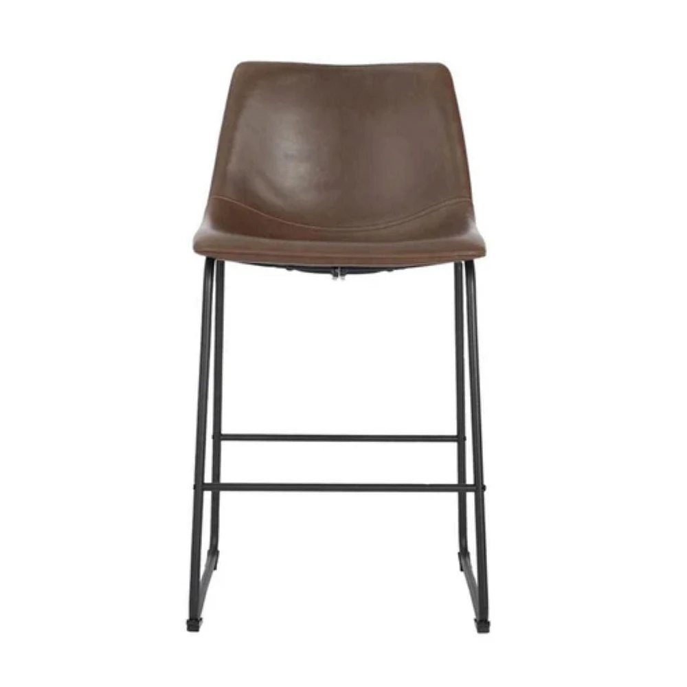 Heavenly Collection Brown Counter Stool Set of 3