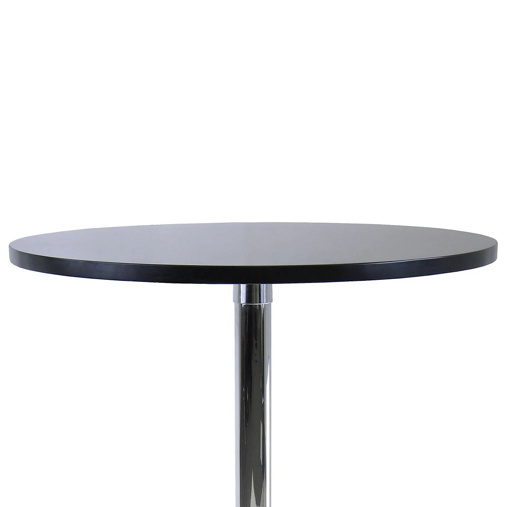 Winsome Spectrum 29" Round Dining Table with Metal Leg