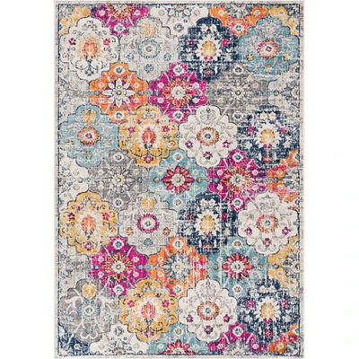 Rug Branch Savannah Collection Modern Floral Area Rug