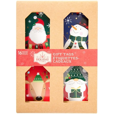 Holiday Time Winter Blush Gift Tags, 16 Pieces