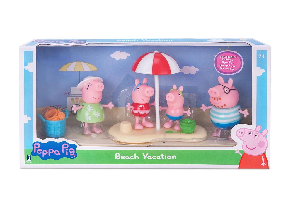 Peppa Pig Beach Vacation Playset