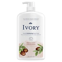 Doux nettoyant pour le corps exfoliant Ivory, parfum Notes de jojoba, 1,03 L (35 oz) 2T-5T