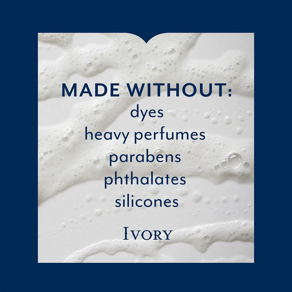 Doux nettoyant pour le corps exfoliant Ivory, parfum Notes de jojoba, 1,03 L (35 oz) 2T-5T