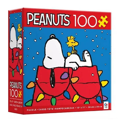 Ceaco Peanuts 100-Piece Puzzle Doghouse and Nap