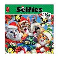 Ceaco Selfies 550-Piece Puzzle Cats in Hats