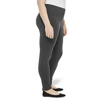 George Plus Women's Jersey Leggings, Sizes 1X-4X