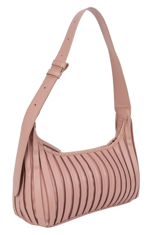 Ladies Pleated Hobo Handbag