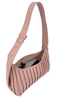 Ladies Pleated Hobo Handbag