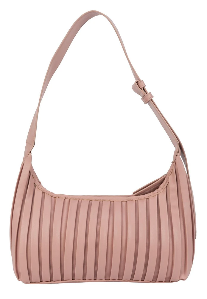 Ladies Pleated Hobo Handbag