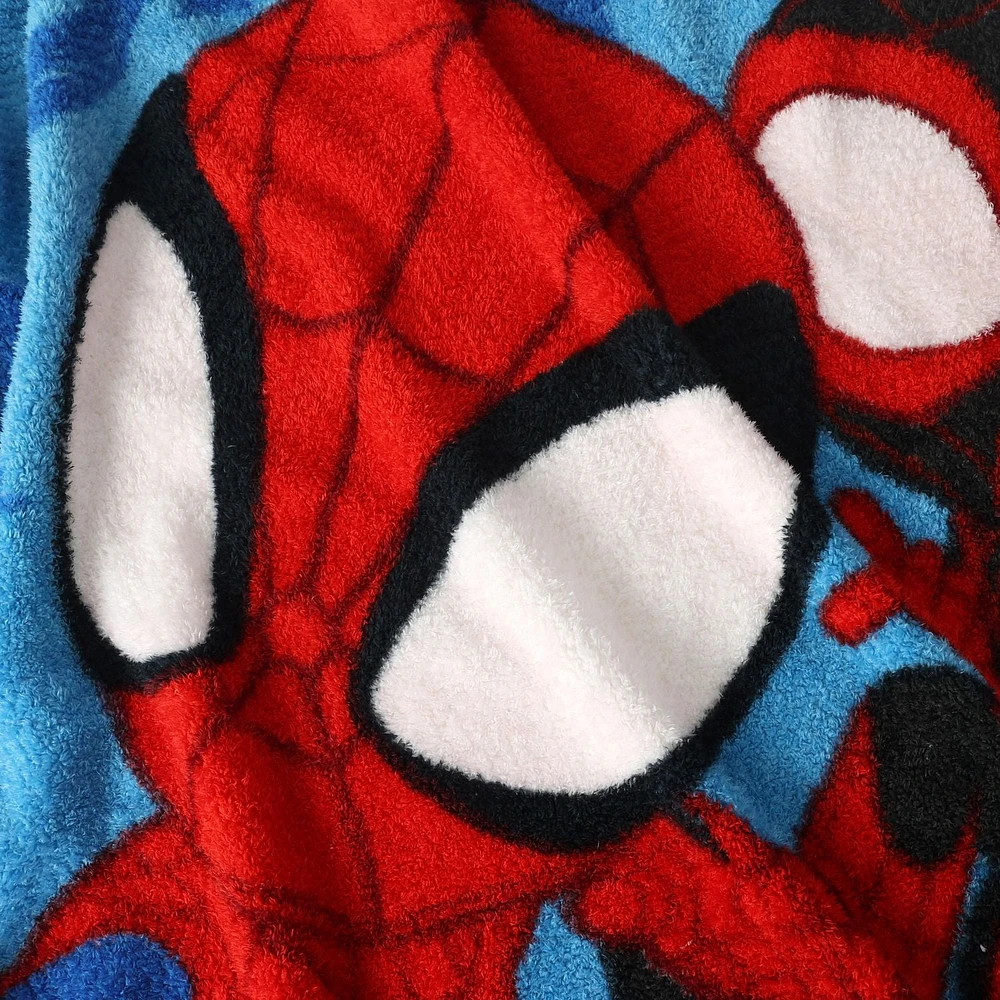 Marvel Spidey & Friends Curly Fur Throw, 50" x 60"