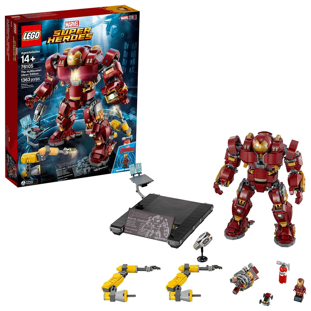 LEGO Marvel Super Heroes Avengers: Infinity War The Hulkbuster: Ultron Edition 76105 Toy Building Kit (1363 Piece)