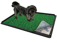 ZorbiPad Connectable Indoor Grass & Pad Dog Potty System, 16" x 24"