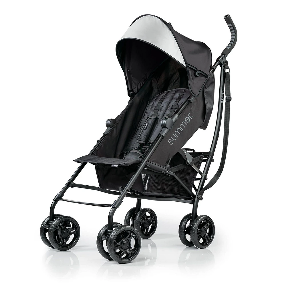 Poussette pratique 3D Lite de Summer Infant pour bébé Poids de la poussette 5.45kg