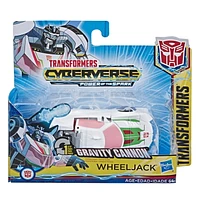 Transformers Cyberverse Action Attackers 1-Step Changer Wheeljack Action Figure