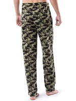 Fruit of the Loom Men's Fleece Sleep Pajama Pant  Green