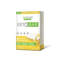 No Sugar Keto Bar Saveur citron meringué