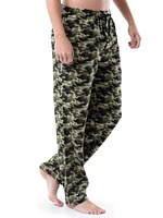 Fruit of the Loom Men's Fleece Sleep Pajama Pant  Green