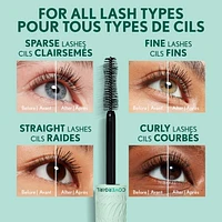 COVERGIRL Lash Blast Cleantopia Mascara, Volumizing, plant-powered clean vegan Formula, Up to 302% more volume