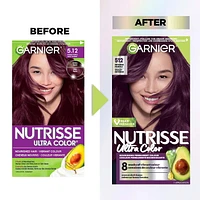 Garnier Nutrisse Ultra Color Permanent Hair Dye, Vibrant  Long-Lasting Colour, 1 unit