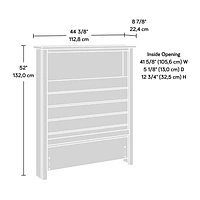 Sauder® Dawson Trail Twin Headboard, Raven Oak™, 427407