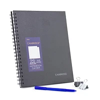 Cambridge® Hardcover Business Notebook, Business Notebook