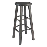 Winsome Element 29" Bar stool gray finish