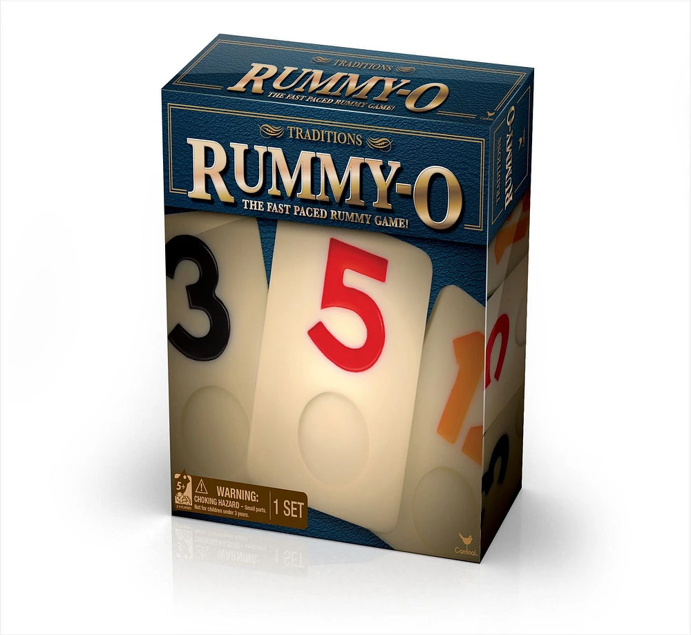 Traditions Rummy-O Fast-Paced Board Game