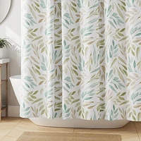 Hometrends Decorative Fabric Shower Curtain with Botanical Designs