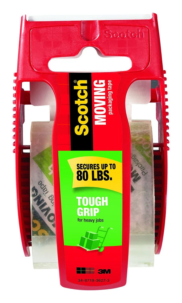 Scotch® Tough Grip Moving Packaging Tape 150-ESF, 1 Roll Per Pack