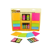 Post-it® Super Sticky Notes 654-8SS2F, Notes & Flags, Combo Pack