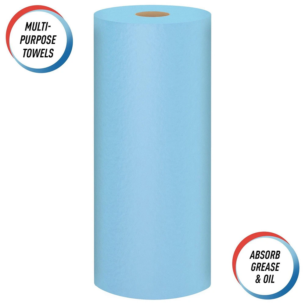 Scott Shop Towel Original Single Roll, 55 Blue Shop Towels