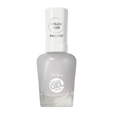 Sally Hansen Miracle Gel™ Color Grip Primer Primes, Preps & Smooths nails for optimal color adhesion, Chip-resistant and long-wear nail polish