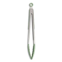 Thyme & Table Silicone Tongs, Sage